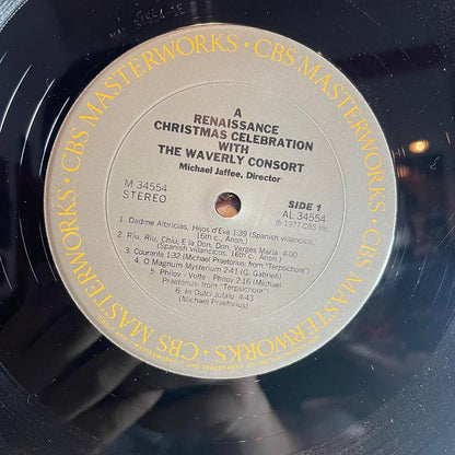 A Renaissance Christmas Celebration With The Waverly Consort (VINYL) | Excellent (EX) Excellent (EX) - CLASSICAL / USED *EXCELLENT*