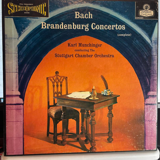Brandenburg Concertos (Complete) (3xVINYL BOX) | Excellent (EX) Near Mint (NM) - CLASSICAL / USED *EXCELLENT*