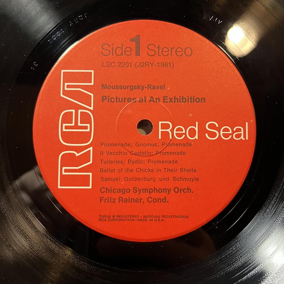 Pictures At An Exhibition (VINYL) | Excellent (EX) Excellent (EX) - CLASSICAL / USED *EXCELLENT*