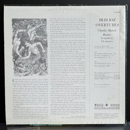 Berlioz Overtures (VINYL) | Excellent (EX) Very Good (VG) - CLASSICAL / USED *EXCELLENT*