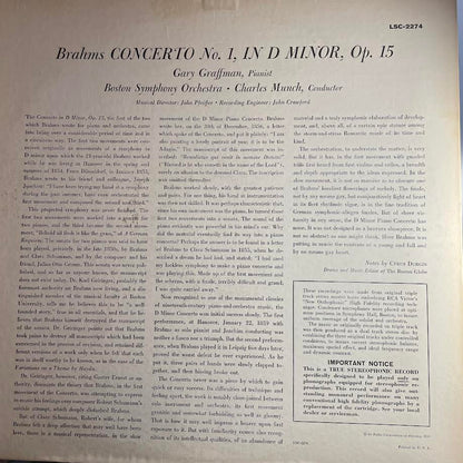 Concerto No. 1 (VINYL) | Excellent (EX) Excellent (EX) - CLASSICAL / USED *EXCELLENT*