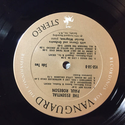 The Essential Paul Robeson (2xVINYL) | Excellent (EX) Excellent+ (EX+) - CLASSICAL / USED *EXCELLENT*