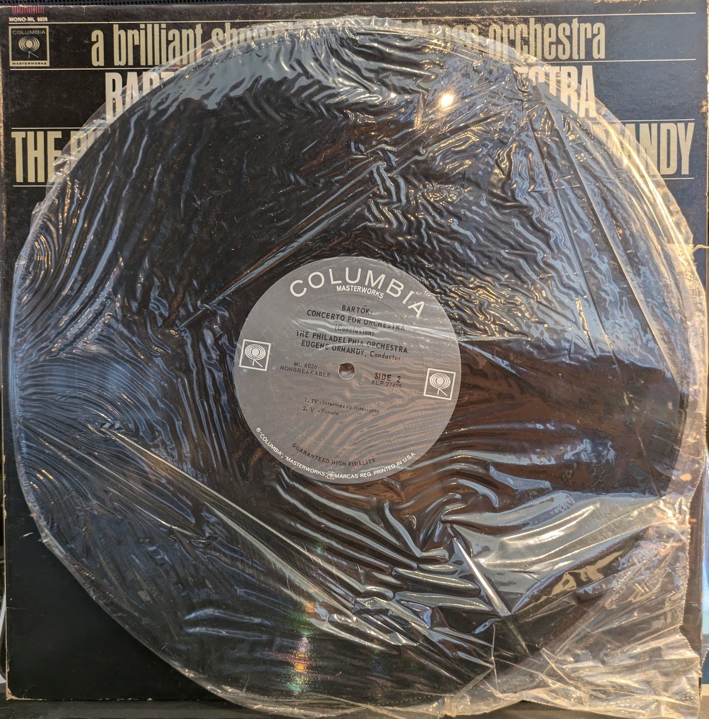 Béla Bartók - Concerto For Orchestra (A Brilliant Showpiece For Virtuoso Orchestra) | Excellent (EX) Excellent (EX) - CLASSICAL / USED *EXCELLENT*
