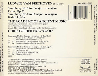 Symphonies 1 & 2 (CD) | Near Mint (NM) Near Mint (NM) - CLASSICAL / USED *NEAR MINT-*