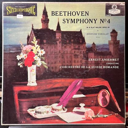 Symphony No. 4 In B Flat Major Opus 60 + Overture "Coriolan" Op. 62 (VINYL) | Near Mint- (NM-) Near Mint- (NM-) - CLASSICAL / USED *NEAR MINT-*