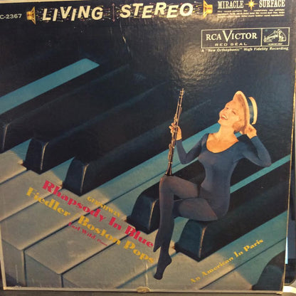 Rhapsody In Blue / An American In Paris (VINYL) | Near Mint- (NM-) Excellent+ (EX+) - CLASSICAL / USED *NEAR MINT-*