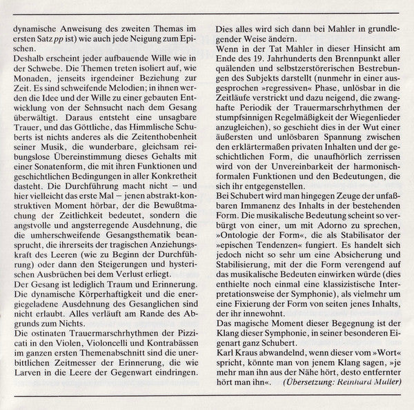 Schubert: Symphony No.8 "Unfinished" / Mendelssohn: Symphony No.4 "Italian" (CD) | Near Mint (NM) Near Mint (NM) - CLASSICAL / USED *NEAR MINT-*