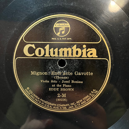 MIGNON : ENTR'ACTE GAVOTTE / CAPRICIETTO (78RPM 10") | Near Mint- (NM-) Generic - CLASSICAL / USED *NEAR MINT-*