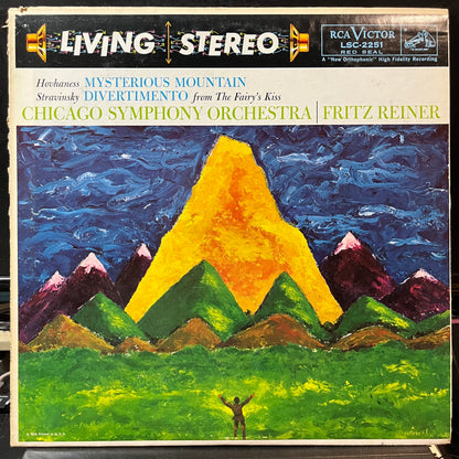 Hovhaness* / Stravinsky* - Chicago Symphony Orches - Mysterious Mountain / Divertimento (From The Fairy's Kiss) (VINYL LP RCA RED SEAL LSC 2251) | Near Mint- (NM-) Excellent (EX) - CLASSICAL / USED *NEAR MINT-*