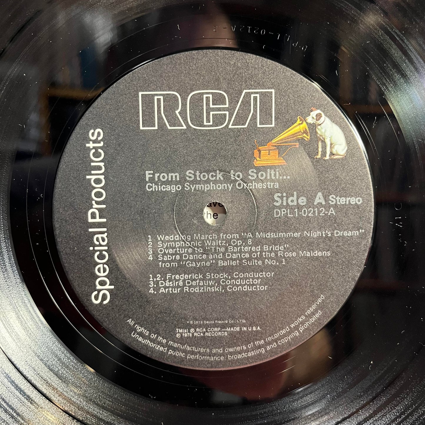 Chicago Symphony Orchestra - From Stock To Solti - A Recording Of Historical Significance | Near Mint (NM) Excellent (EX) - CLASSICAL / USED *NEAR MINT-*