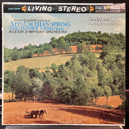 Aaron Copland / Charles Ives - Adlai Stevenson, Th - Appalachian Spring / The Tender Land - Suite (VINYL LP RCA RED SEAL LSC 2401 1976) | Near Mint- (NM-) Excellent (EX) - CLASSICAL / USED *NEAR MINT-*