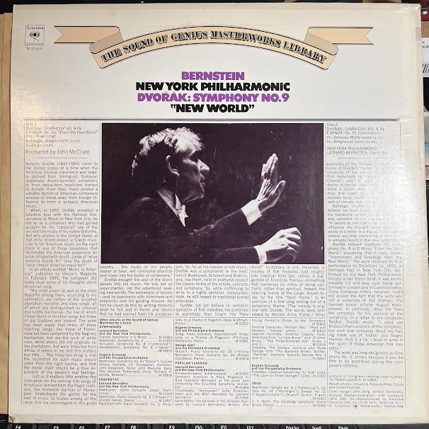 Symphony No. 9 "New World" (VINYL) | Near Mint- (NM-) Near Mint- (NM-) - CLASSICAL / USED *NEAR MINT-*