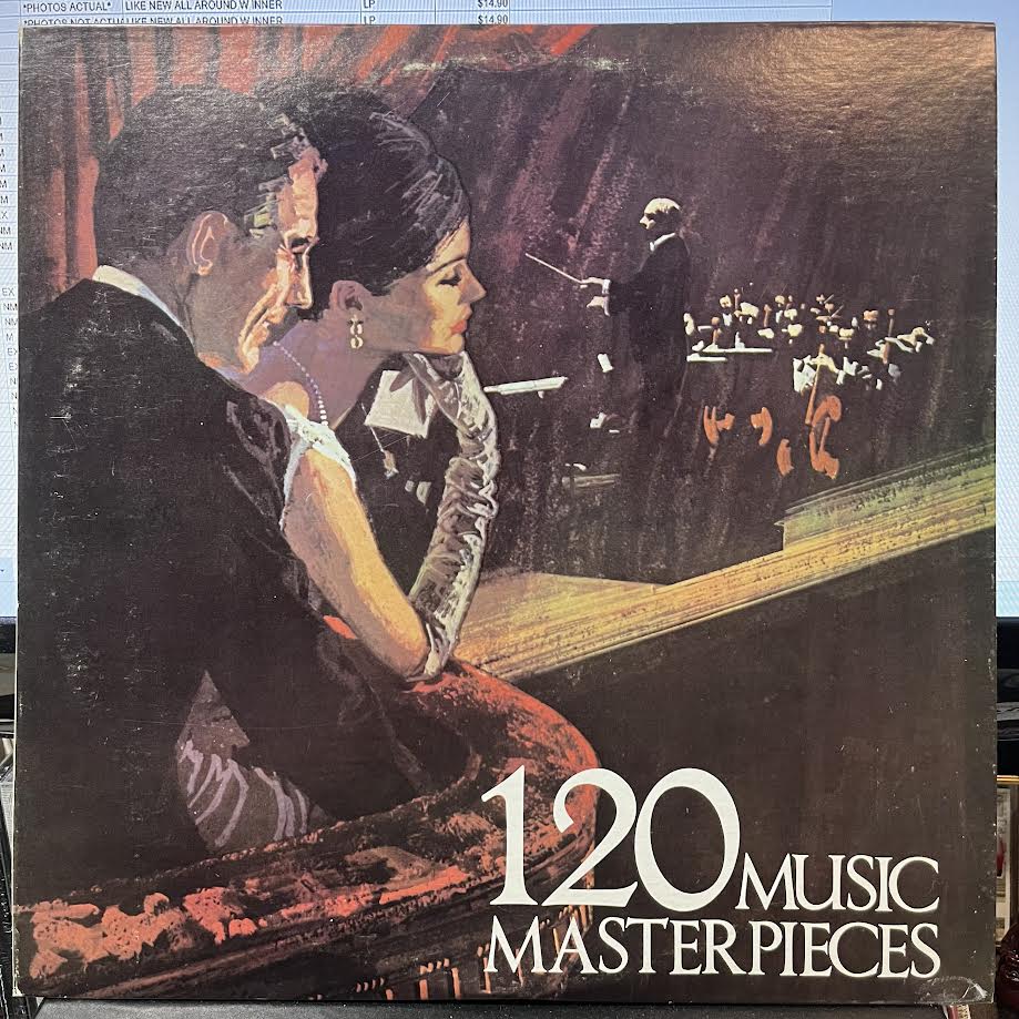 120 Music Masterpieces (2xVINYL) | Near Mint- (NM-) Near Mint- (NM-) - CLASSICAL / USED *NEAR MINT-*