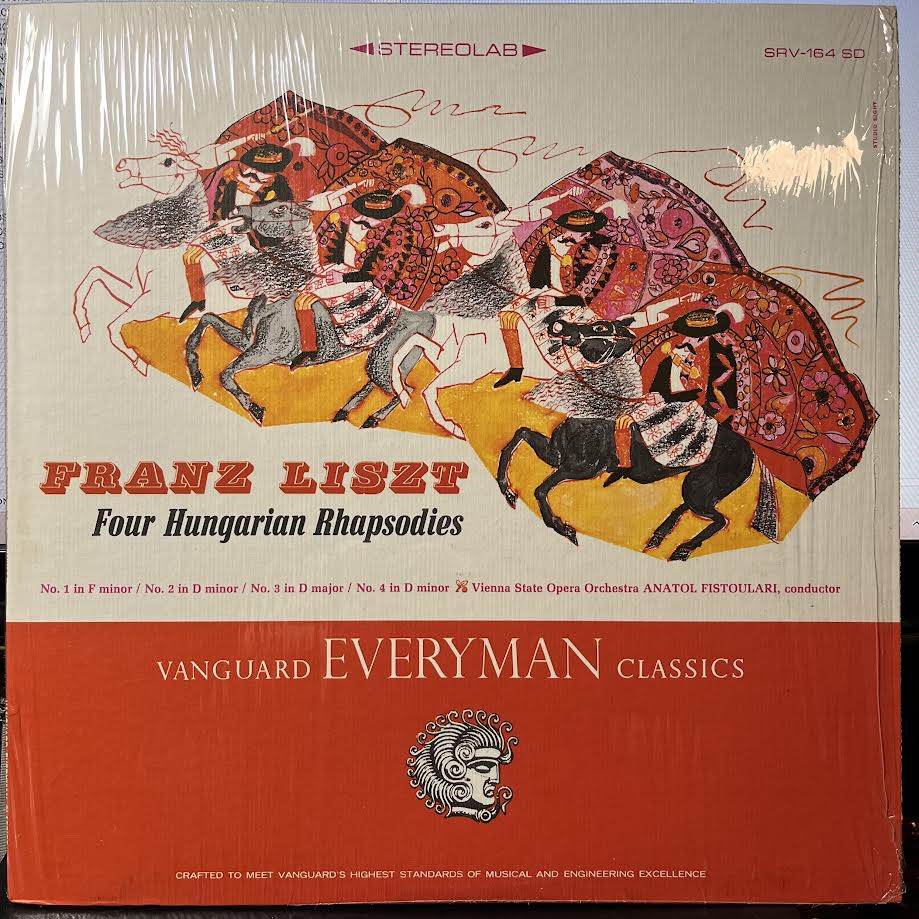 Four Hungarian Rhapsodies (VINYL) | Near Mint- (NM-) Near Mint (NM) - CLASSICAL / USED *NEAR MINT-*
