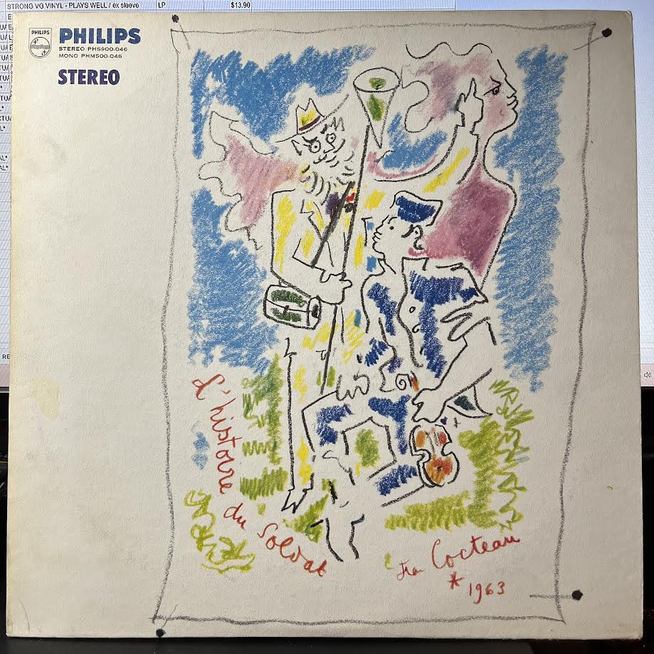 L'Histoire Du Soldat (VINYL) | Near Mint- (NM-) Excellent (EX) - CLASSICAL / USED *NEAR MINT-*