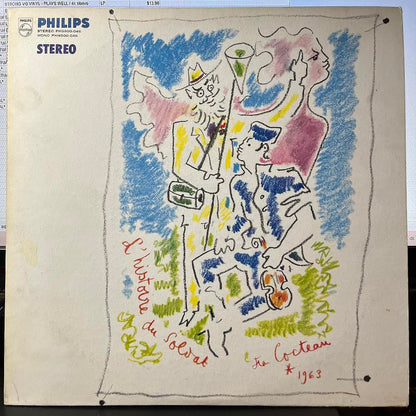 L'Histoire Du Soldat (VINYL) | Near Mint- (NM-) Excellent (EX) - CLASSICAL / USED *NEAR MINT-*