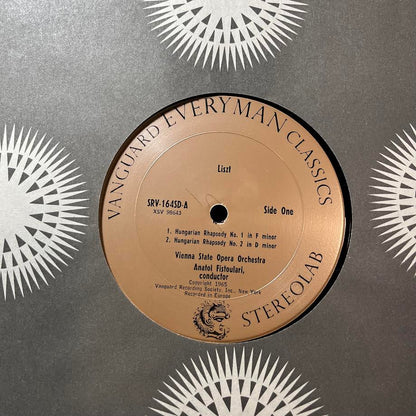 Four Hungarian Rhapsodies (VINYL) | Near Mint- (NM-) Near Mint (NM) - CLASSICAL / USED *NEAR MINT-*