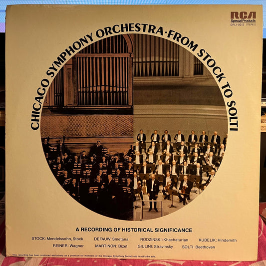 From Stock To Solti - A Recording Of Historical Significance | Near Mint (NM) Excellent (EX)
