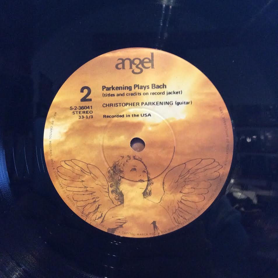 Parkening Plays Bach (VINYL) | Near Mint- (NM-) Very Good Plus (VG+) - CLASSICAL / USED *NEAR MINT-*