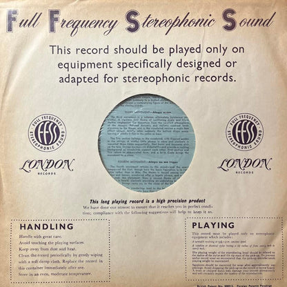 Symphony No. 4 In B Flat Major Opus 60 + Overture "Coriolan" Op. 62 (VINYL) | Near Mint- (NM-) Near Mint- (NM-) - CLASSICAL / USED *NEAR MINT-*