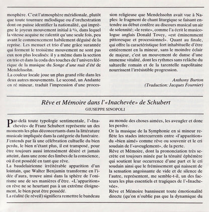 Schubert: Symphony No.8 "Unfinished" / Mendelssohn: Symphony No.4 "Italian" (CD) | Near Mint (NM) Near Mint (NM) - CLASSICAL / USED *NEAR MINT-*