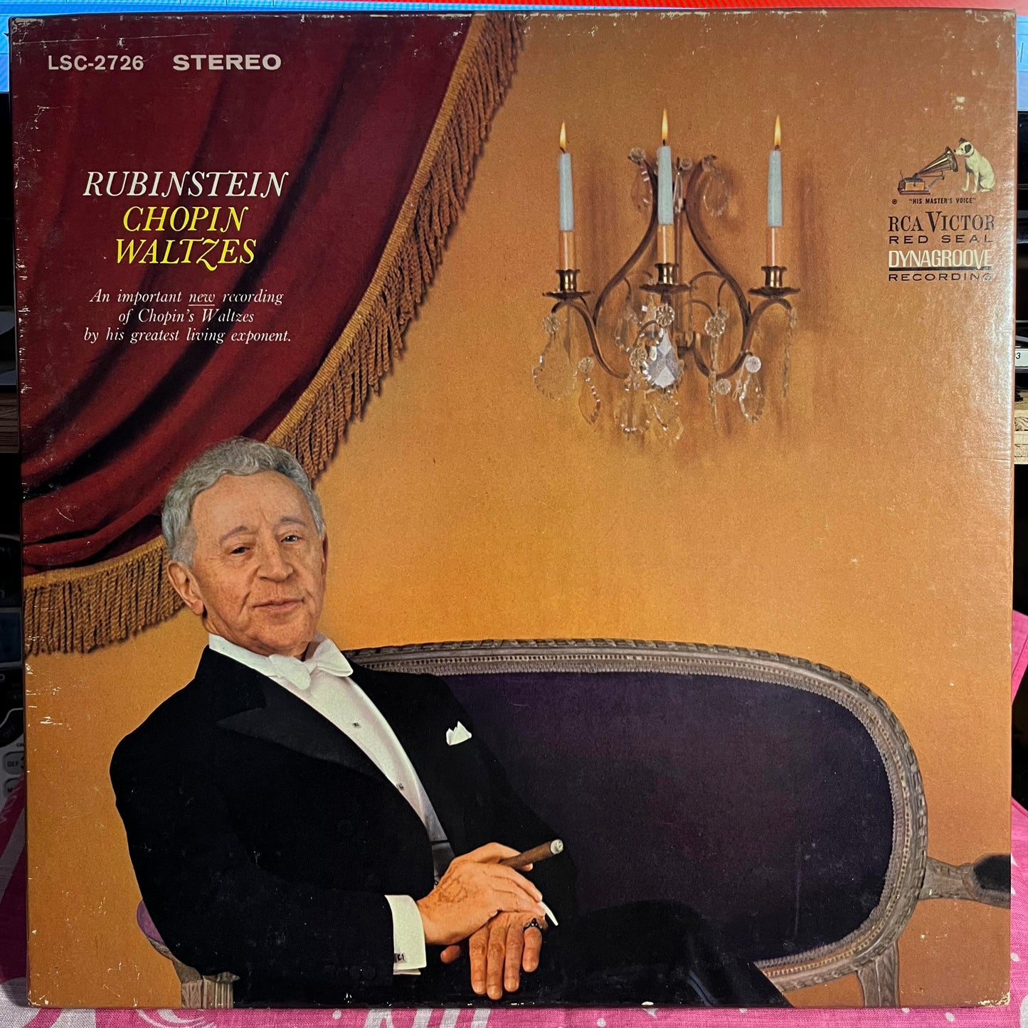 Arthur Rubinstein - Waltzes *RED SEAL/BOX* | Near Mint (NM) Very Good Plus (VG+) - CLASSICAL / USED *NEAR MINT-*