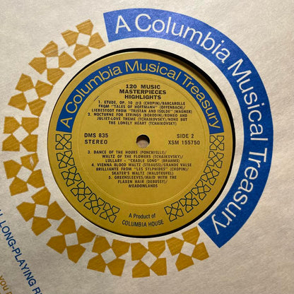 120 Music Masterpieces (2xVINYL) | Near Mint- (NM-) Near Mint- (NM-) - CLASSICAL / USED *NEAR MINT-*