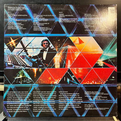 Tomita - Live At Linz, 1984 (The Mind Of The Universe)(VINYL LP) | USED Near Mint- (NM-) Near Mint (NM or M-) - CLASSICAL / USED *NEAR MINT-*