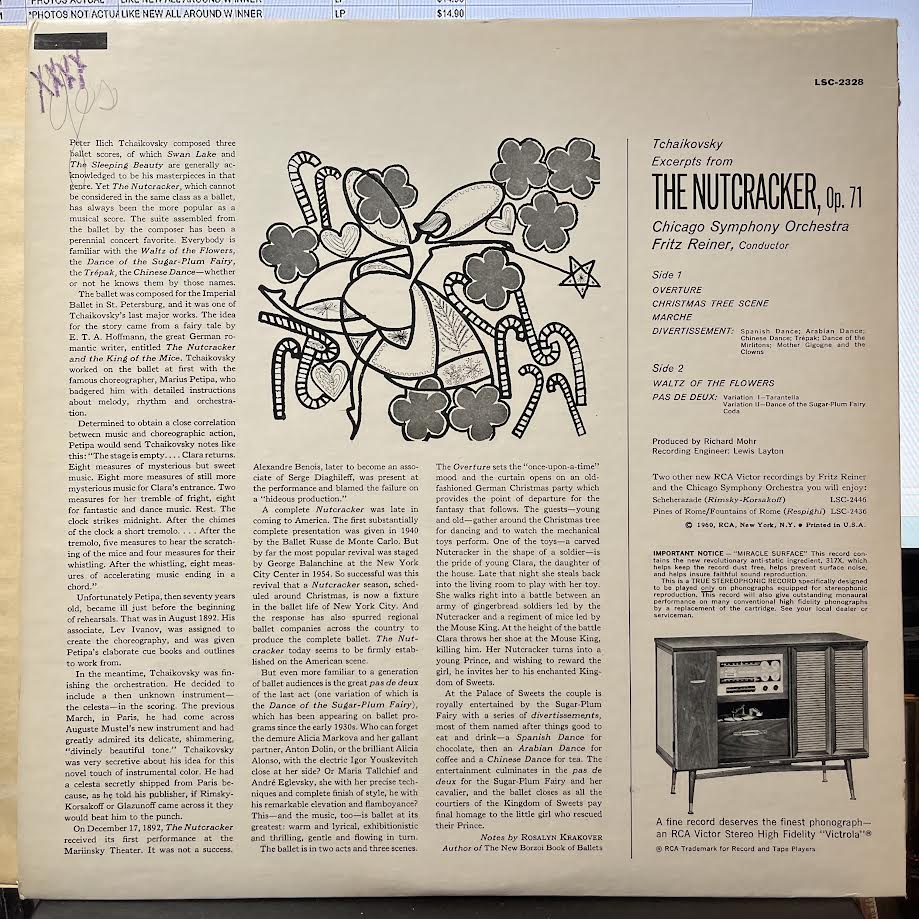 The Nutcracker (VINYL) | Near Mint- (NM-) Near Mint- (NM-) - CLASSICAL / USED *NEAR MINT-*