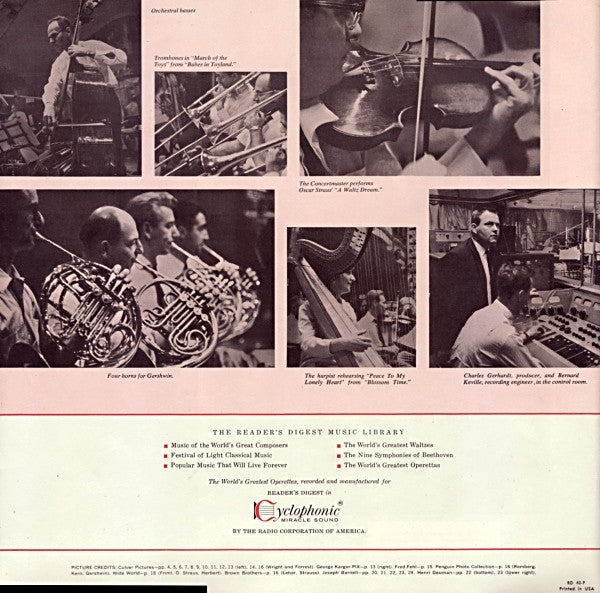 Various - Treasury Of Great Operettas | Near Mint (NM) Very Good (VG) - CLASSICAL / USED *NEAR MINT/BOX*