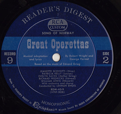 Various - Treasury Of Great Operettas | Near Mint (NM) Very Good (VG) - CLASSICAL / USED *NEAR MINT/BOX*