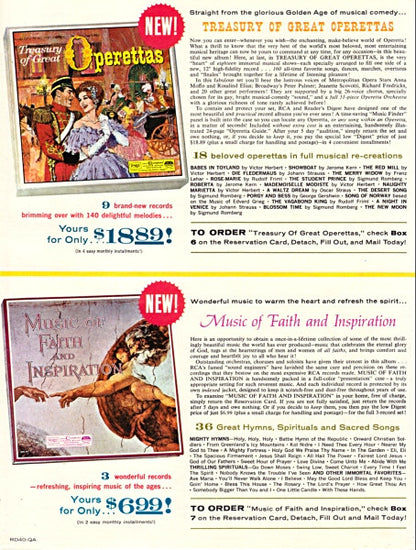 Treasury Of Great Operettas | Near Mint (NM) Very Good (VG)
