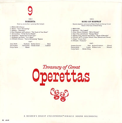 Various - Treasury Of Great Operettas | Near Mint (NM) Very Good (VG) - CLASSICAL / USED *NEAR MINT/BOX*