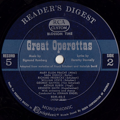 Various - Treasury Of Great Operettas | Near Mint (NM) Very Good (VG) - CLASSICAL / USED *NEAR MINT/BOX*