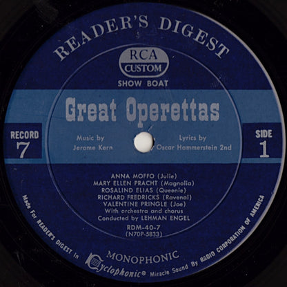 Various - Treasury Of Great Operettas | Near Mint (NM) Very Good (VG) - CLASSICAL / USED *NEAR MINT/BOX*