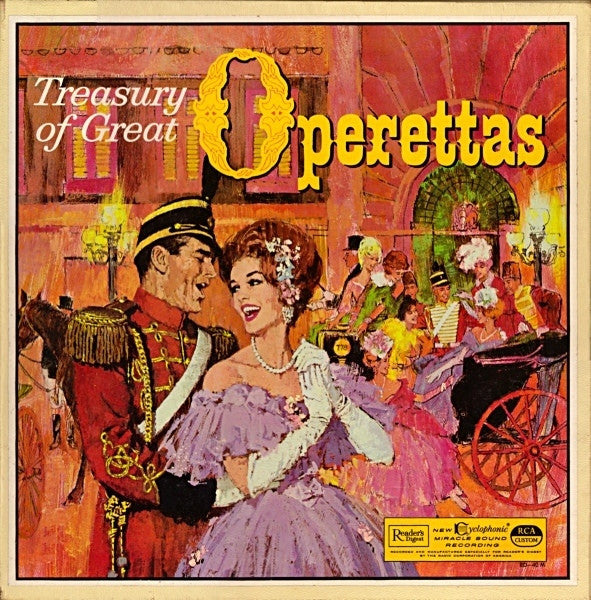 Various - Treasury Of Great Operettas | Near Mint (NM) Very Good (VG) - CLASSICAL / USED *NEAR MINT/BOX*