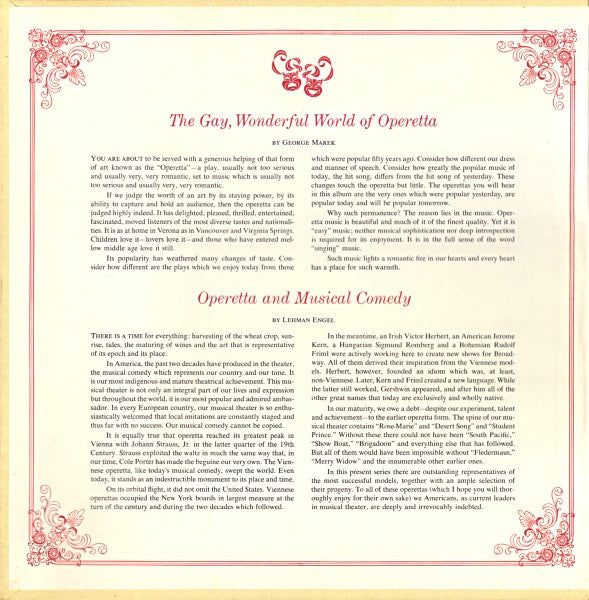 Various - Treasury Of Great Operettas | Near Mint (NM) Very Good (VG) - CLASSICAL / USED *NEAR MINT/BOX*