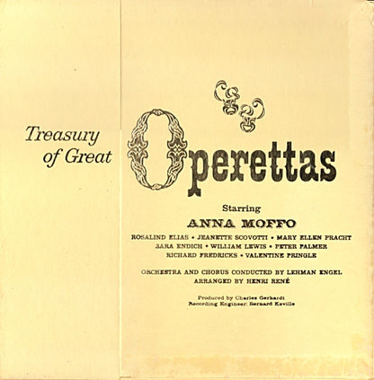 Various - Treasury Of Great Operettas | Near Mint (NM) Very Good (VG) - CLASSICAL / USED *NEAR MINT/BOX*