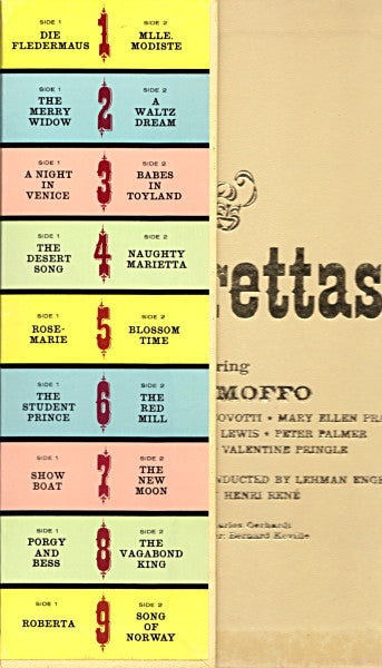 Various - Treasury Of Great Operettas | Near Mint (NM) Very Good (VG) - CLASSICAL / USED *NEAR MINT/BOX*