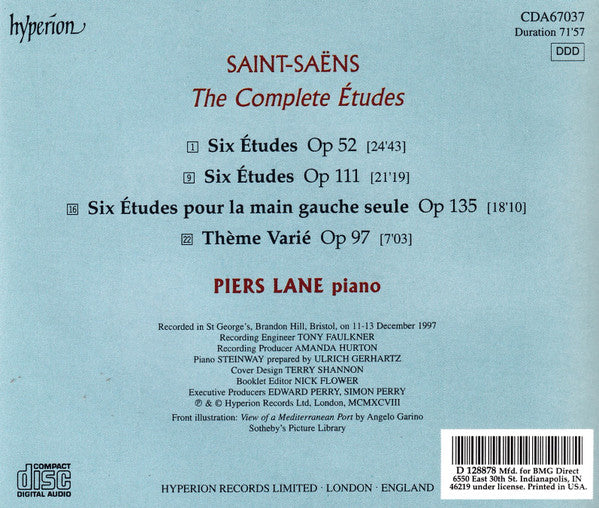 The Complete Etudes (CD) | Near Mint (NM) Near Mint (NM) - CLASSICAL / USED *NEAR MINT/CD*