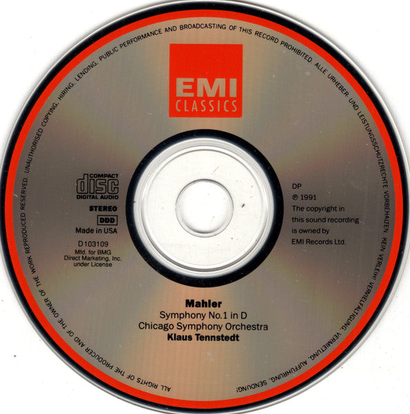 Symphonie No. 1 (CD) | Near Mint (NM) Near Mint (NM) - CLASSICAL / USED *NEAR MINT/CD*