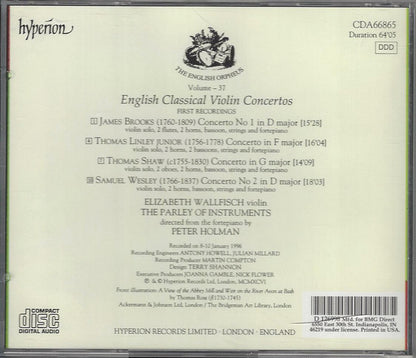 English Classical Violin Concertos (CD) | Near Mint (NM) Near Mint (NM) - CLASSICAL / USED *NEAR MINT/CD*