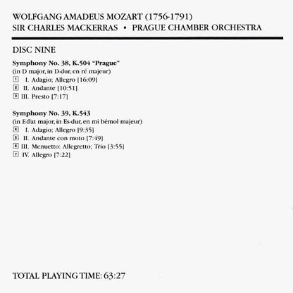 Wolfgang Amadeus Mozart - The Symphonies (10x CD Telarc ‎– CD 80729) | USED Near Mint (NM or M-) Near Mint (NM) - CLASSICAL / USED *NEAR MINT*