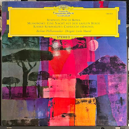 Pini Di Roma / Eine Nacht Auf Dem Kahlen Berge / Capriccio Espagnol (VINYL) | Near Mint (NM or M-) Near Mint (NM or M-) - CLASSICAL / USED *NEAR MINT*