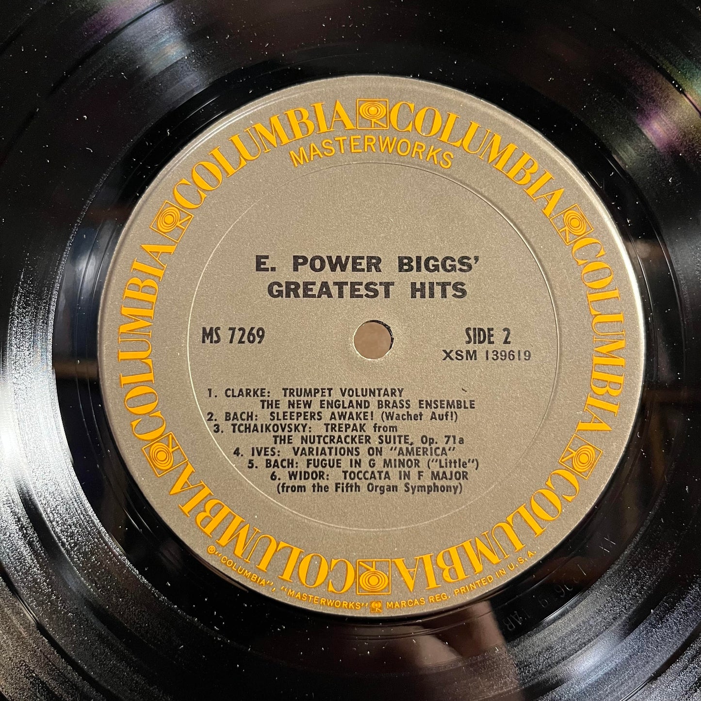 E. Power Biggs - E. Power Biggs' Greatest Hits *SHRINK* | Near Mint (NM) Near Mint (NM) - CLASSICAL / USED *NEAR MINT*
