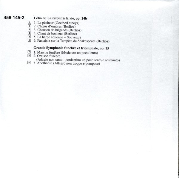 Hector Berlioz - Complete Orchestral Works · Sämtliche Orchesterwerke · L'œuvre Pour Orchestre (CD BOXSET Philips ‎– 456 143-2) | USED Near Mint (NM) Excellent+ (EX+) - CLASSICAL / USED *NEAR MINT*
