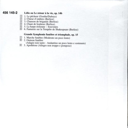 Hector Berlioz - Complete Orchestral Works · Sämtliche Orchesterwerke · L'œuvre Pour Orchestre (CD BOXSET Philips ‎– 456 143-2) | USED Near Mint (NM) Excellent+ (EX+) - CLASSICAL / USED *NEAR MINT*