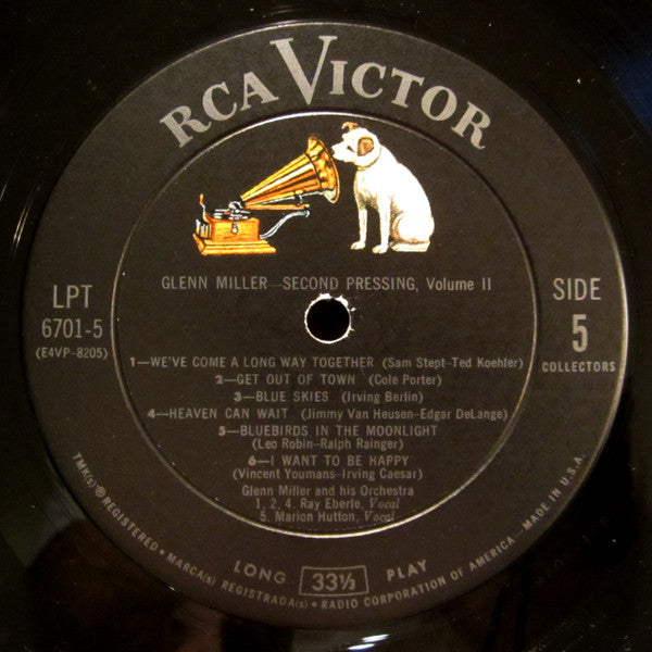 Glenn Miller And His Orchestra - Second Pressing, Volume Two | Near Mint (NM) Near Mint (NM) - JAZZ / USED *NEAR MINT*
