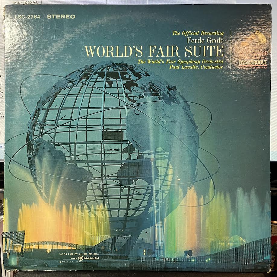 World's Fair Suite (The Official Recording) (VINYL) | Near Mint (NM) Excellent+ (EX+) - CLASSICAL / USED *NEAR MINT*