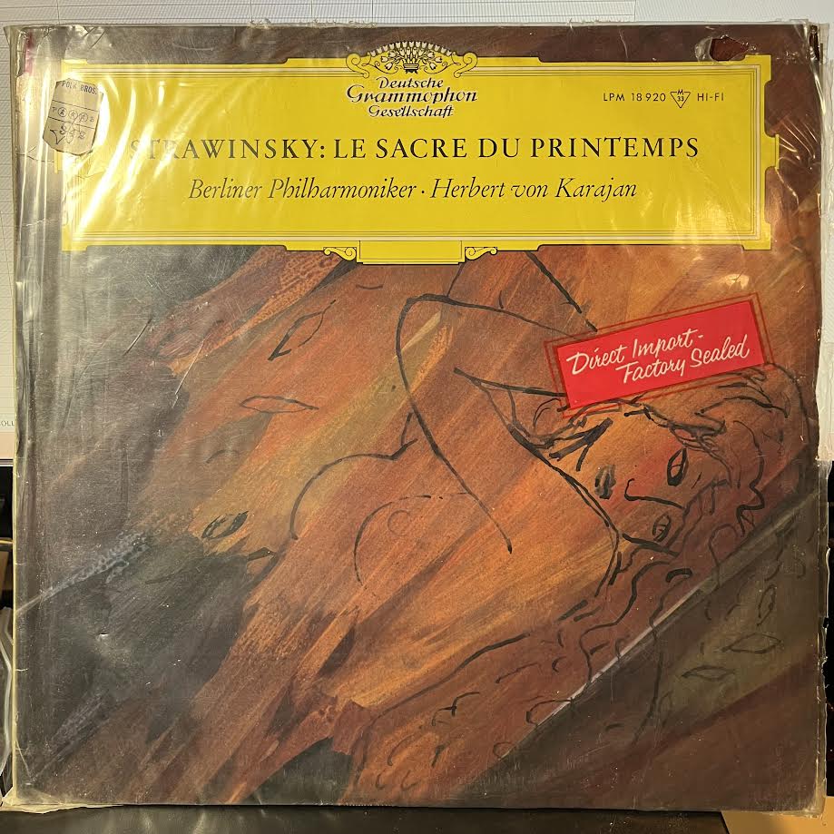 Le Sacre Du Printemps (VINYL) | Near Mint (NM) Excellent+ (EX+) - CLASSICAL / USED *NEAR MINT*